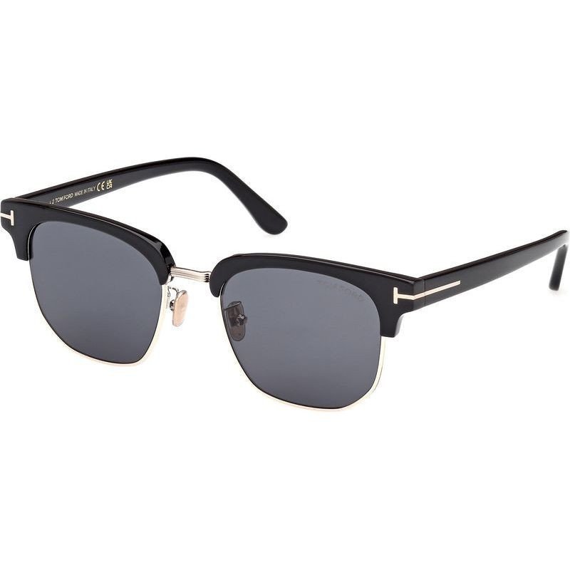 Tom-Ford-FT1165-K-Shiny-Black-Smoke-Angle_Sunglasses__50172 Tom Ford Glasses #35 - Image 1